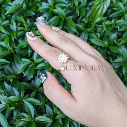 DAISY RING GOLD 