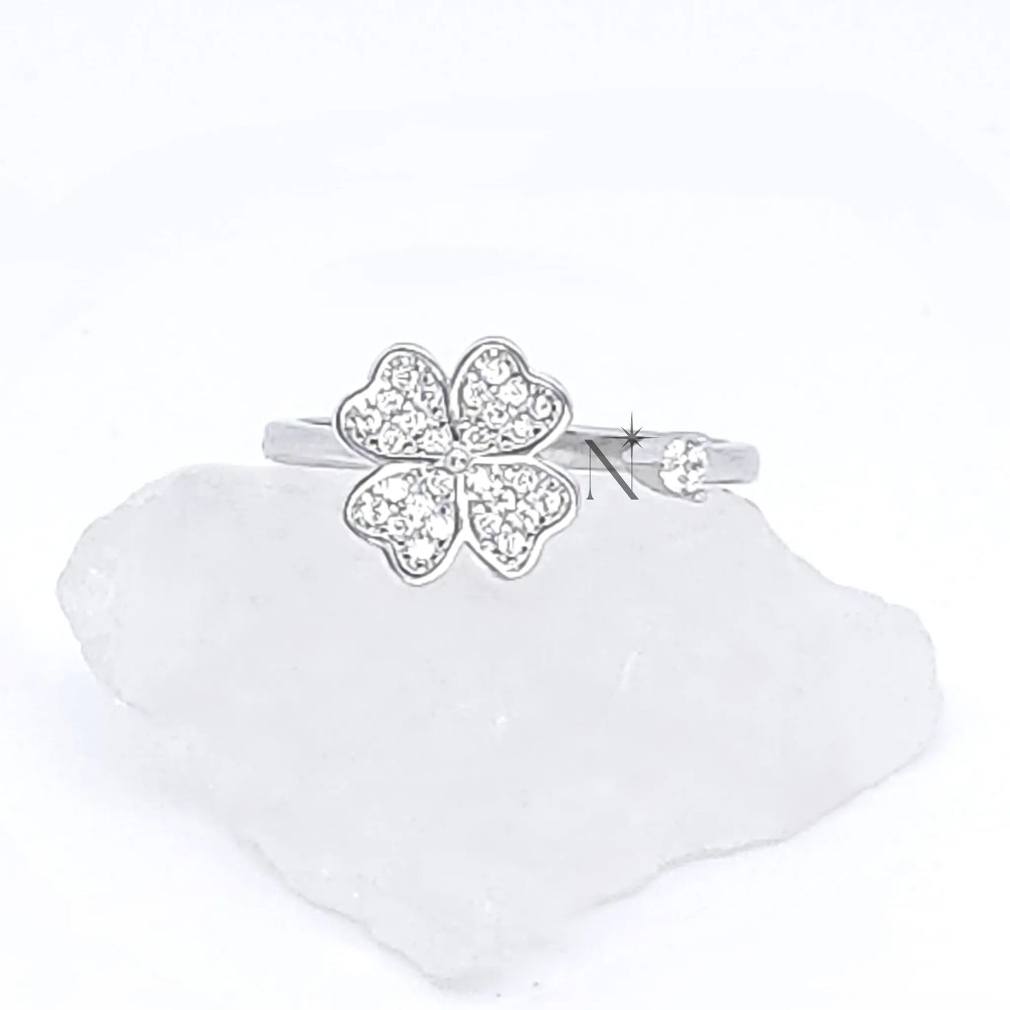 S925 CLOVER RING