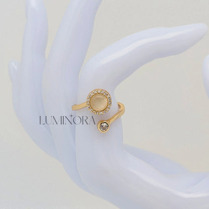 S925 OPAL RING