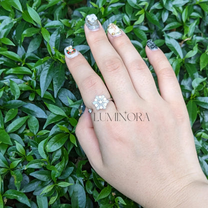 SNOWFLAKE RING