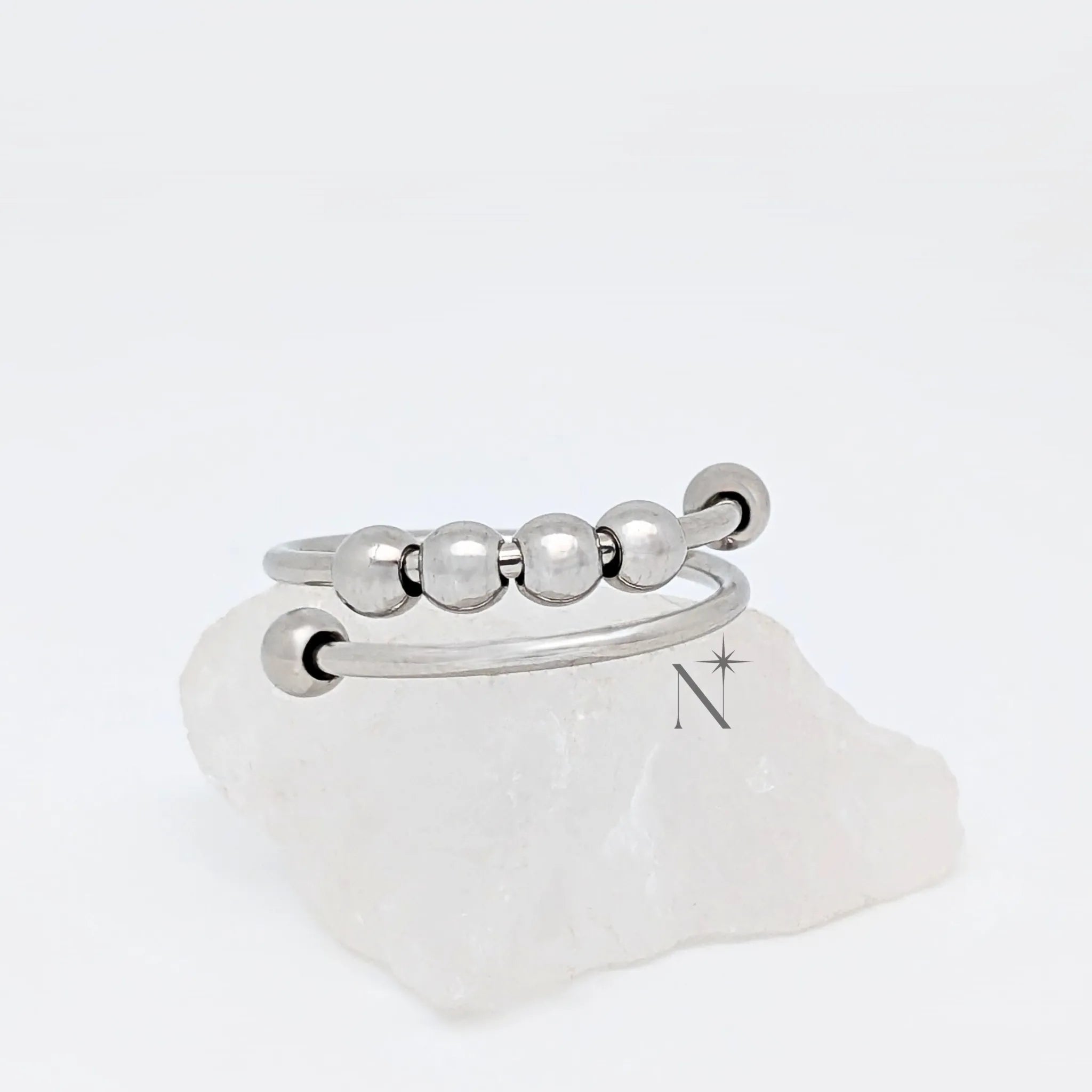 Wave Bead Ring