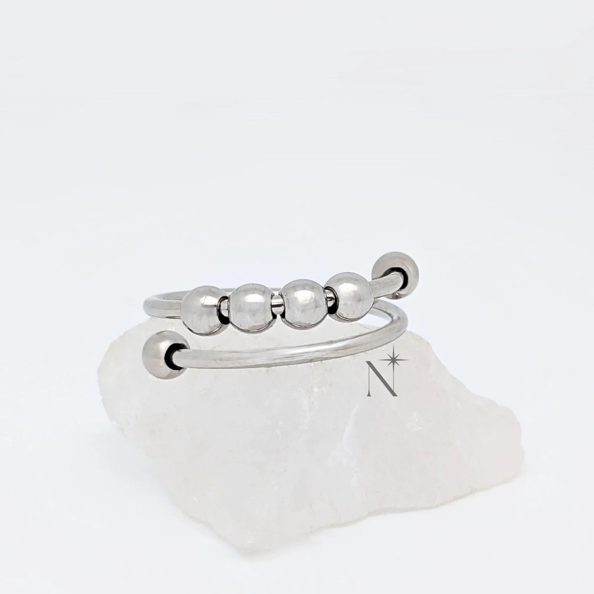 Wave Bead Ring