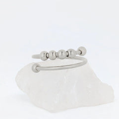 Wave Bead Ring