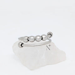 Wave Bead Ring