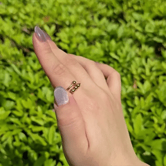 Wave Bead Ring