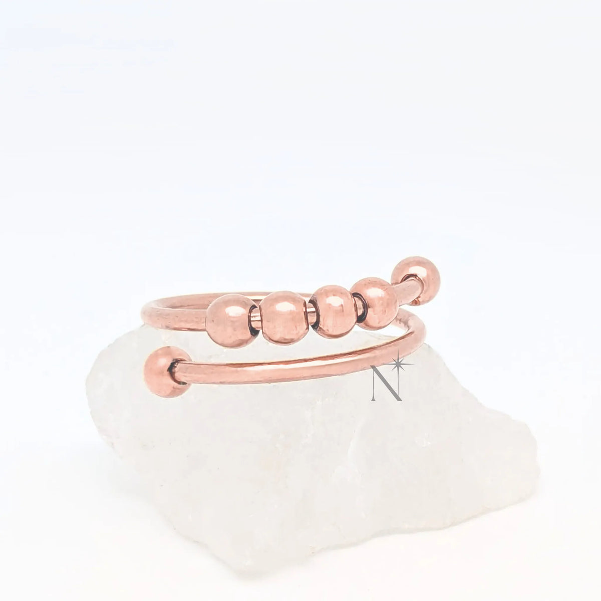 Wave Bead Ring