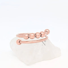 Wave Bead Ring