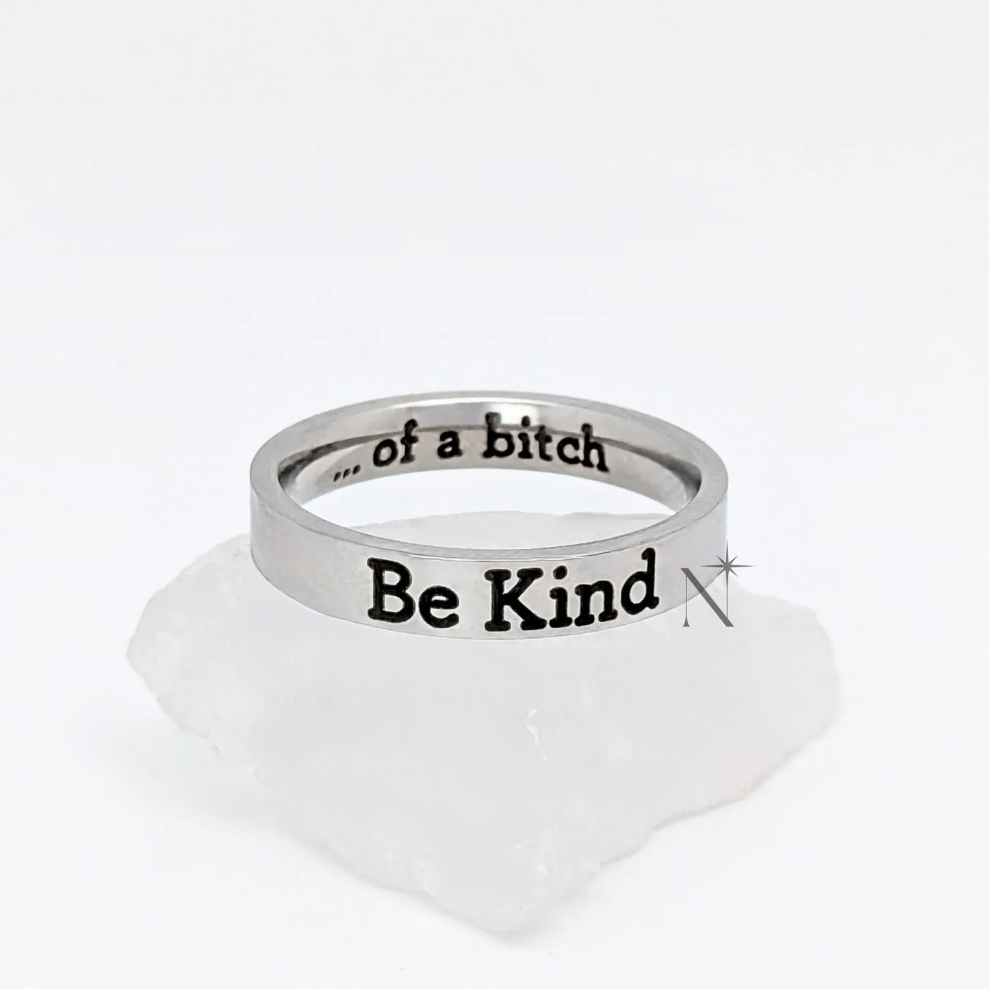 Bague Be Kind... Of A Bi♥ch