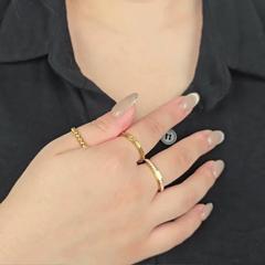 Mindful Bundel fidget ring animatie met draaiende ringen voor ontspanning